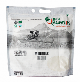 Just Organik Wheat Flour   Pack  5 kilogram